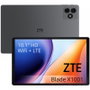 ZTE Tablet Tab Blade X1001 10.1" 4GB RAM 64GB ROM Octa-Core 4G LTE Gris - Android 14, Pantalla HD, Batería 6000mAh, Wi-Fi 5G